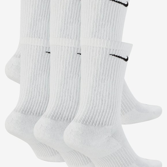 Nike Men's Everyday Plus Cushion Crew 6 Pack Socks - Picture 2 of 9